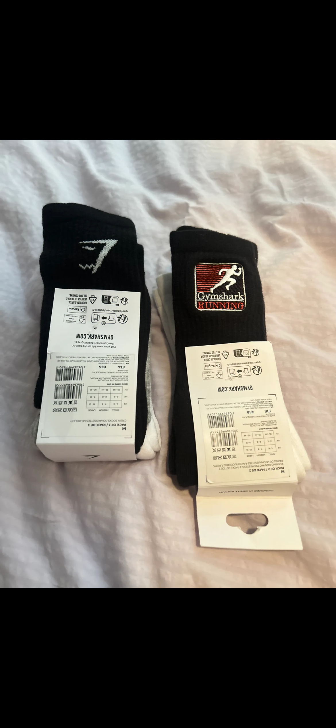 Diverse Gymshark sokker